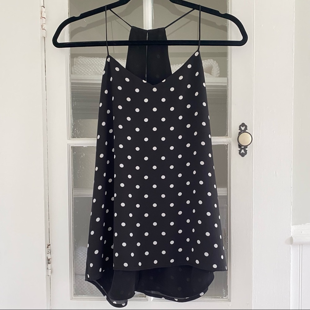 Express polka dot cami